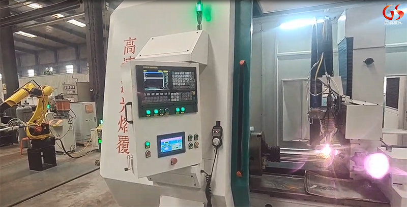 礦機(jī)液壓支柱激光熔覆修復(fù)加工