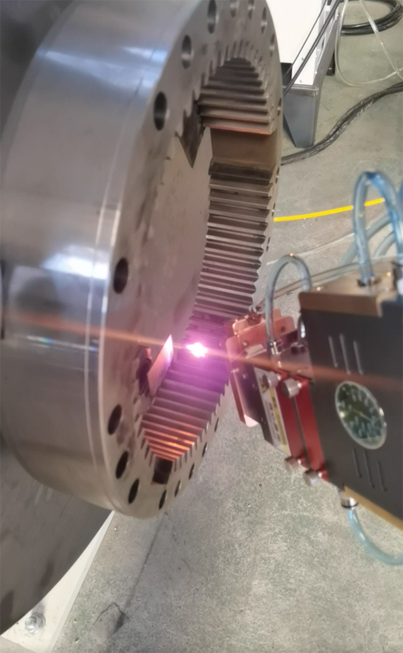 齒圈齒面激光淬火修復加工